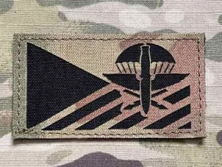 Action LaserCut Patch - Czech Flag - 102. průzkumný prapor - Medium - Multicam