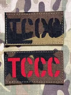 Action LaserCut Patch - TCCC - Tactical Combat Casualty Care - Medium - vz.95 - nášivka