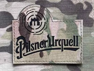 Action LaserCut Patch - Prazdroj - Multicam - nášivka