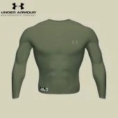 UNDER ARMOUR Mens ColdGear® Tactical Crew - Marine OD Green - XXL