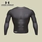 UNDER ARMOUR Mens ColdGear® Tactical Crew - Black - M