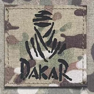 Action LaserCut Patch - Dakar - Large - Multicam - nášivka