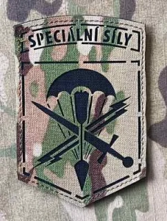 Action LaserCut Patch - Czech Army Ředitelství speciálních sil MO - Multicam - nášivka