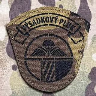 Action LaserCut Patch - Czech Army 43. výsadkový pluk - vz.95 - nášivka