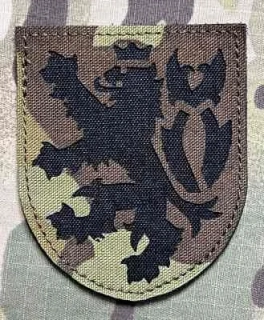 Action LaserCut Patch - Czech Coat of Arms - Large - vz.95 - nášivka