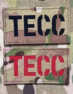 Action LaserCut Patch - TECC - Medium - Multicam - nášivka