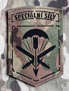 Action LaserCut Patch - Czech Army 601. skupina speciálních sil - Multicam - nášivka