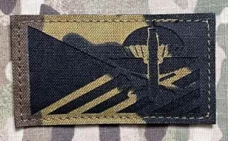 Action LaserCut Patch - Czech Flag - 102. průzkumný prapor - Medium - vz.95 - nášivka