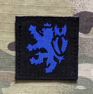 Action LaserCut Patch - Czech Lion - Medium - Coyote Brown - nášivka
