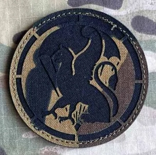 Action LaserCut Patch - Czech Army - 41. mechanizovaný prapor - vz.95 - nášivka