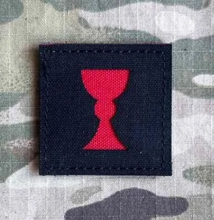Action LaserCut Patch - Kalich - Medium - Black - nášivka