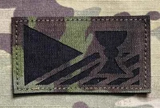 Action LaserCut Patch - Czech Flag - Kalich - Medium - Multicam Tropic - nášivka