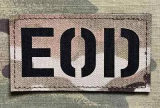 Action LaserCut Patch - EOD - Medium - Multicam - nášivka