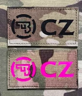 Action LaserCut Patch - CZUB Logo - Medium - Multicam - nášivka