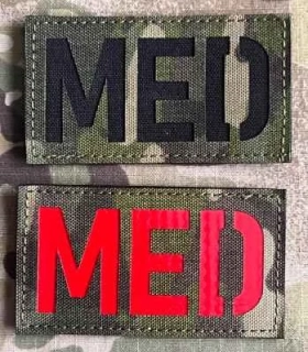 Action LaserCut Patch - MED - Medium - Multicam Tropic - nášivka
