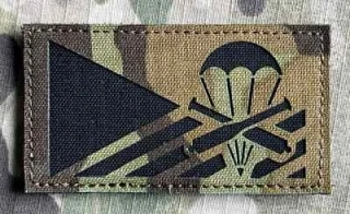 Action LaserCut Patch - Czech Flag - 131. dělostřelecký oddíl - Medium - vz.95 - nášivka