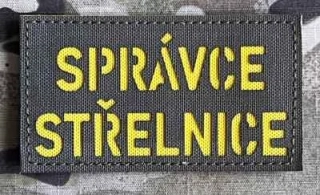 Action LaserCut Patch - Správce střelnice - Medium - Ranger Green - nášivka