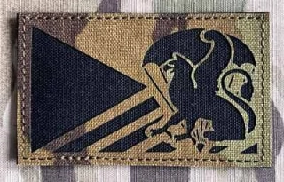 Action LaserCut Patch - Czech Flag - 41. mechanizovaný prapor - Medium - vz.95 - nášivka