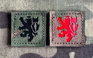 Action LaserCut Patch - Czech Lion - Small - Multicam - nášivka