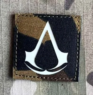 Action LaserCut Patch - Assassin Creed Logo - Medium - vz.95 - nášivka