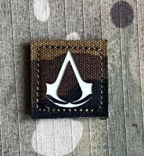 Action LaserCut Patch - Assassin Creed Logo - Small - vz.95 - nášivka