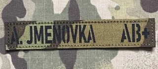 Action LaserCut Patch - Jmenovka - Custom Made - 140x27 - vz.95 - nášivka