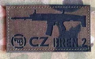 Action LaserCut Patch - Weapons Series - CZ 805 BREN 2 - Medium - vz.95 - nášivka