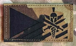 Action LaserCut Patch - Czech Flag - Paramedic - Spartan - Medium - vz.95 - nášivka