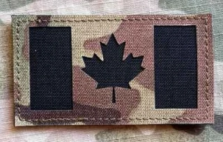 Action LaserCut Patch - Canada Flag - Medium - Multicam - nášivka