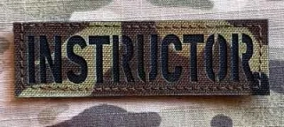 Action LaserCut Patch - INSTRUCTOR Tape - 90x27 - vz.95 - nášivka