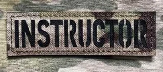 Action LaserCut Patch - INSTRUCTOR Tape - 90x27 - Multicam - nášivka
