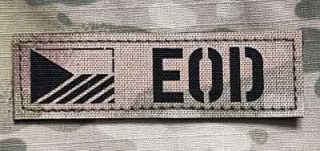 Action LaserCut Patch - EOD CZ Flag Tape - 90x27 - Multicam - nášivka