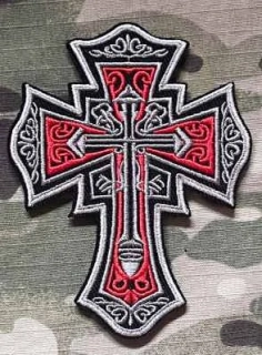 NoName Templar Cross Patch - nášivka