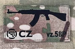 Action LaserCut Patch - Weapons Series - CZ SA vz.58P - Medium - Multicam - nášivka