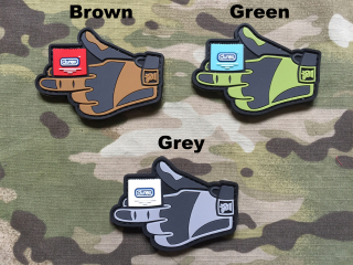 NoName Tactical Gloves with Durex PVC Patch - nášivka