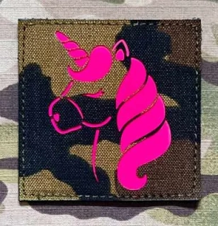 Action LaserCut Patch - Unicorn - Large - vz.95 - nášivka