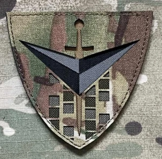 Action LaserCut Patch - Czech Army 533. prapor bezpilotních systémů - Battle ver. - Multicam - nášivka