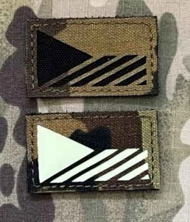 Action LaserCut Patch - Czech Flag - Small - vz.95 - nášivka