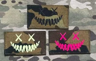 Action LaserCut Patch - Demon Smiles - Medium - vz.95 - nášivka