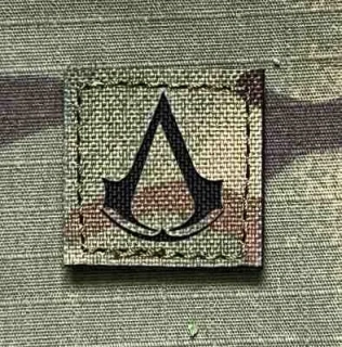Action LaserCut Patch - Assassin Creed Logo - Small - Multiam - nášivka