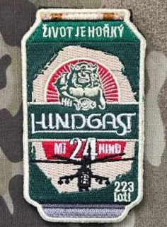 Czech Beer - Hindgast Mi-24 Hind Patch - nášivka