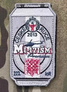 Czech Beer - Mi-171ŠM Patch - nášivka