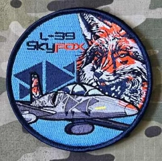 Czech Patch Czech L-39 SkyFox - Velcro - nášivka