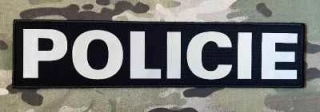 Czech Patch Police of Czech Republic - POLICIE Velcro Patch - 345x70 - nášivka