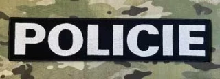 Czech Patch Police of Czech Republic - POLICIE Velcro Print Reflex Patch - 320x70 - nášivka