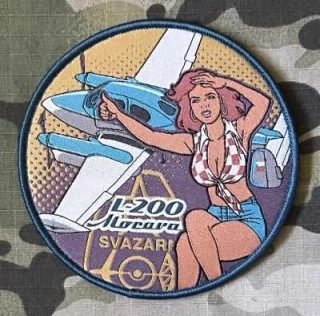 Czech Patch Retro Svazarm - L-200 Morava - nášivka
