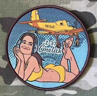 Czech Patch Retro Agromet - Z-37 Čmelák - nášivka