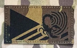 Action LaserCut Patch - Czech Flag - 532. prapor elektronického boje - Medium - vz.95 - nášivka