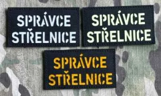Action LaserCut Patch - Správce střelnice - Medium - Black - nášivka