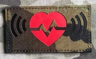 Action LaserCut Patch - EMS - Emergency Medical Services - Medium - vz.95 - nášivka